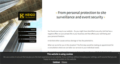 Desktop Screenshot of keigo-sicherheit.com